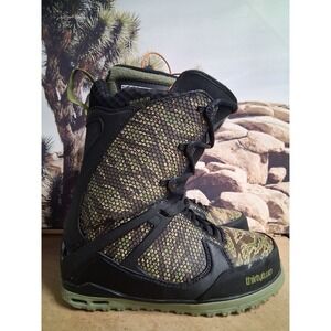ThirtyTwo TM-Two Snowboard Boots Mens 10 Camo Honeycomb Heat Moldable Liners